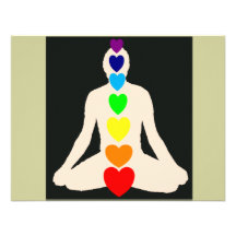 Chakra Yoga Lotus Position Gifts Announcement