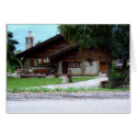 Chalet in Switzerland cards
