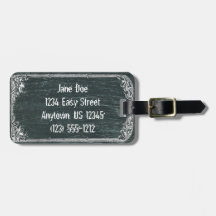 Chalkboard Tag For Bags