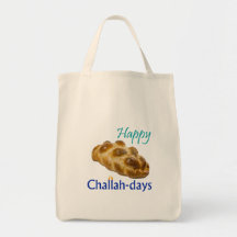 Challah-days Tote Canvas Bag