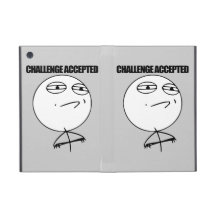 Challenge Accepted iPad Mini Cases