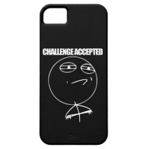 Challenge Accepted iPhone 5 Case