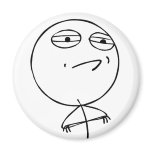 Challenge Accepted - Magnet (Picture Only)