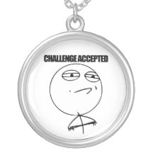 Challenge Accepted Necklace
