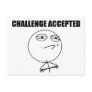 Challenge Accepted Postcard