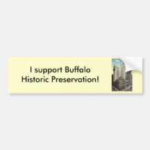 Chamber of Commerce Bldg Buffalo NY 1915 Vintage Bumper Stickers