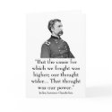 Chamberlain and quote cards