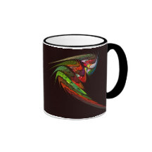 Chameleon Abstract Coffee Mug