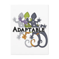 Chameleon Adaptable Postcard