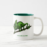 Chameleon mug design