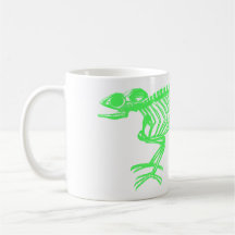 Chameleon Skeleton Mugs