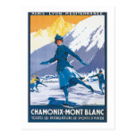 Chamonix Mont Blanc Postcard
