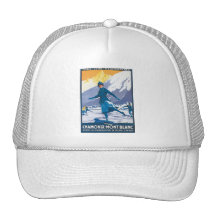 Chamonix Mont Blanc Trucker Hats