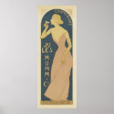Champagne Art Nouveau Posters posters