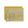 Champagne Bubbles Celebration Save Date / Invite /