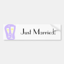 Champagne Bumper Sticker