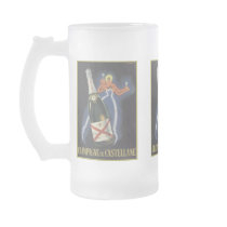 Champagne de Castellane Vintage Ad Mugs, Steins