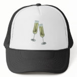 Champagne flutes couple