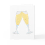 champagne-glass card