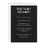 Champagne New Year's Eve Party Invitation