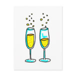 champagne postcards