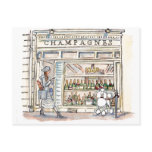 CHAMPAGNE SAINT SULPICE POST CARD