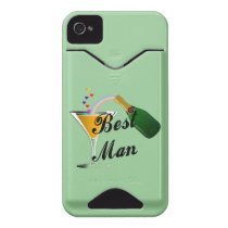 Champagne Toast Best Man Iphone 4 Id Cover