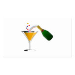 Champagne Toast business cards