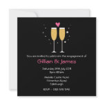 Champagne Toast Engagement Party Invitation