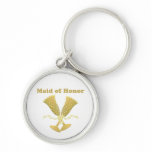 Champagne Toast Maid of Honour Gift keychains