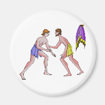 Champion wrestler 396 BC Magnets