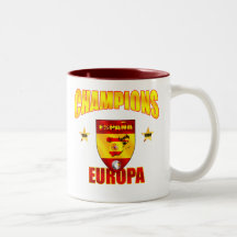 Champions Europa Spain gear for España fans Coffee Mug
