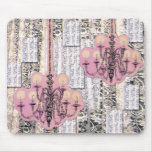 chandelier and lacey patches mousepads