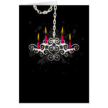 Chandelier cards