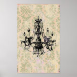 Chandelier Elegance ~ Print / Poster