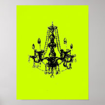 Chandelier Elegance ~ Print / Poster