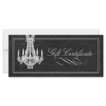 CHANDELIER GIFT CERTIFICATE