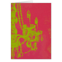 Chandelier Glamour ~ Card / Invitations