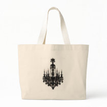 CHANDELIER LINE CANVAS BAG