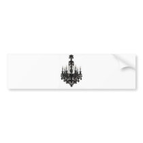 CHANDELIER LINE BUMPER STICKER