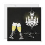 Chandelier New Years Eve Party Invitation