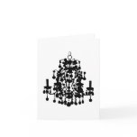Chandelier Note Card