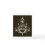 Chandelier Notecard
