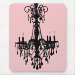 Chandelier & Pink mousepads