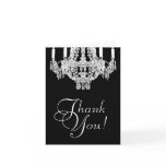 Chandelier Thank You Card