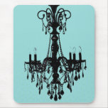 Chandelier & Tiffany Blue mousepads