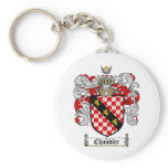 CHANDLER FAMILY CREST -  CHANDLER COAT OF ARMS keychains