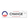 CHANGE BUMPER STICKERS