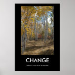 CHANGE Demotivational Poster