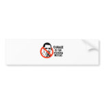 Change is for parking meters bumper stickers